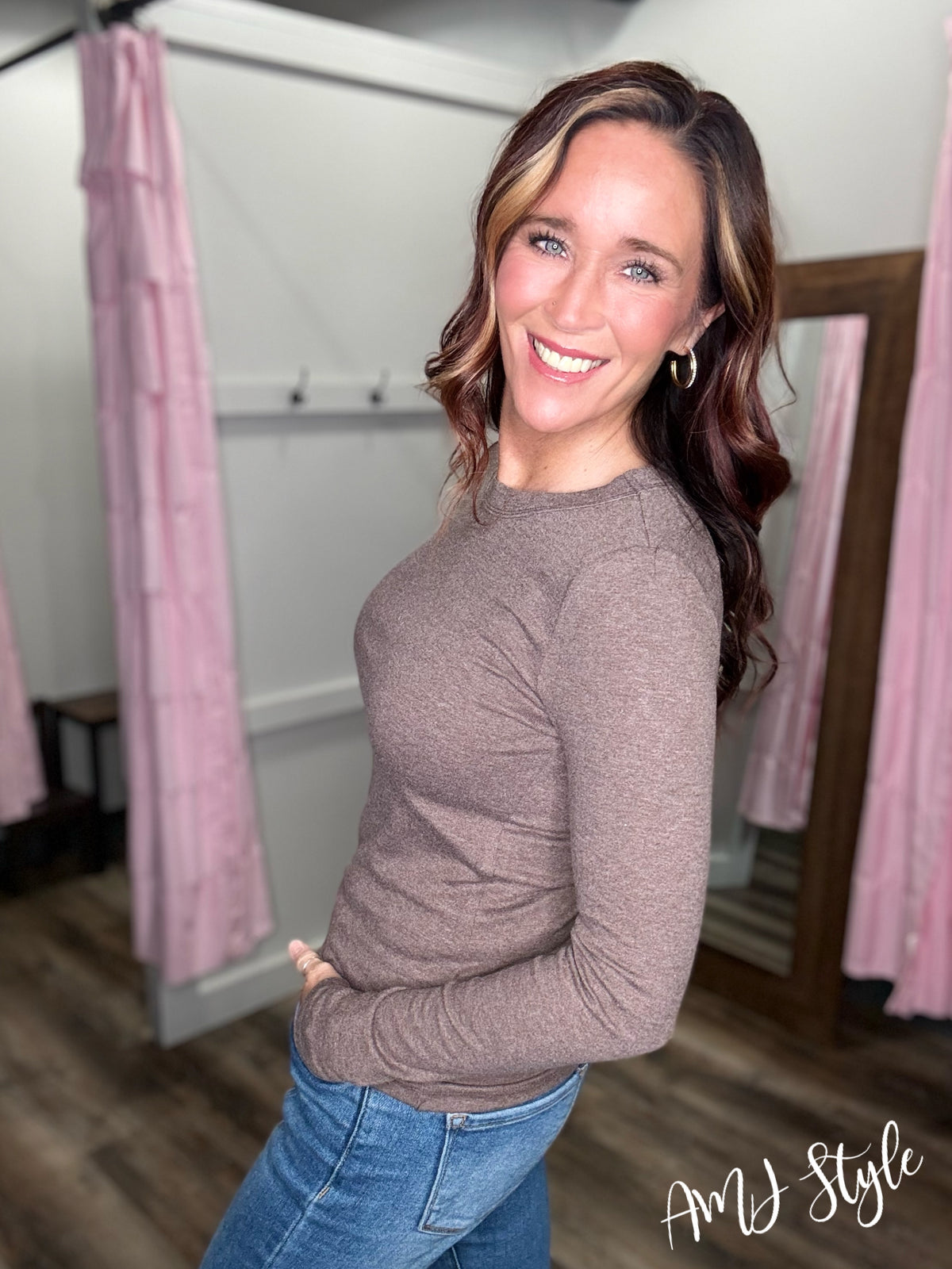 Dreamy Days Long Sleeve - Walnut