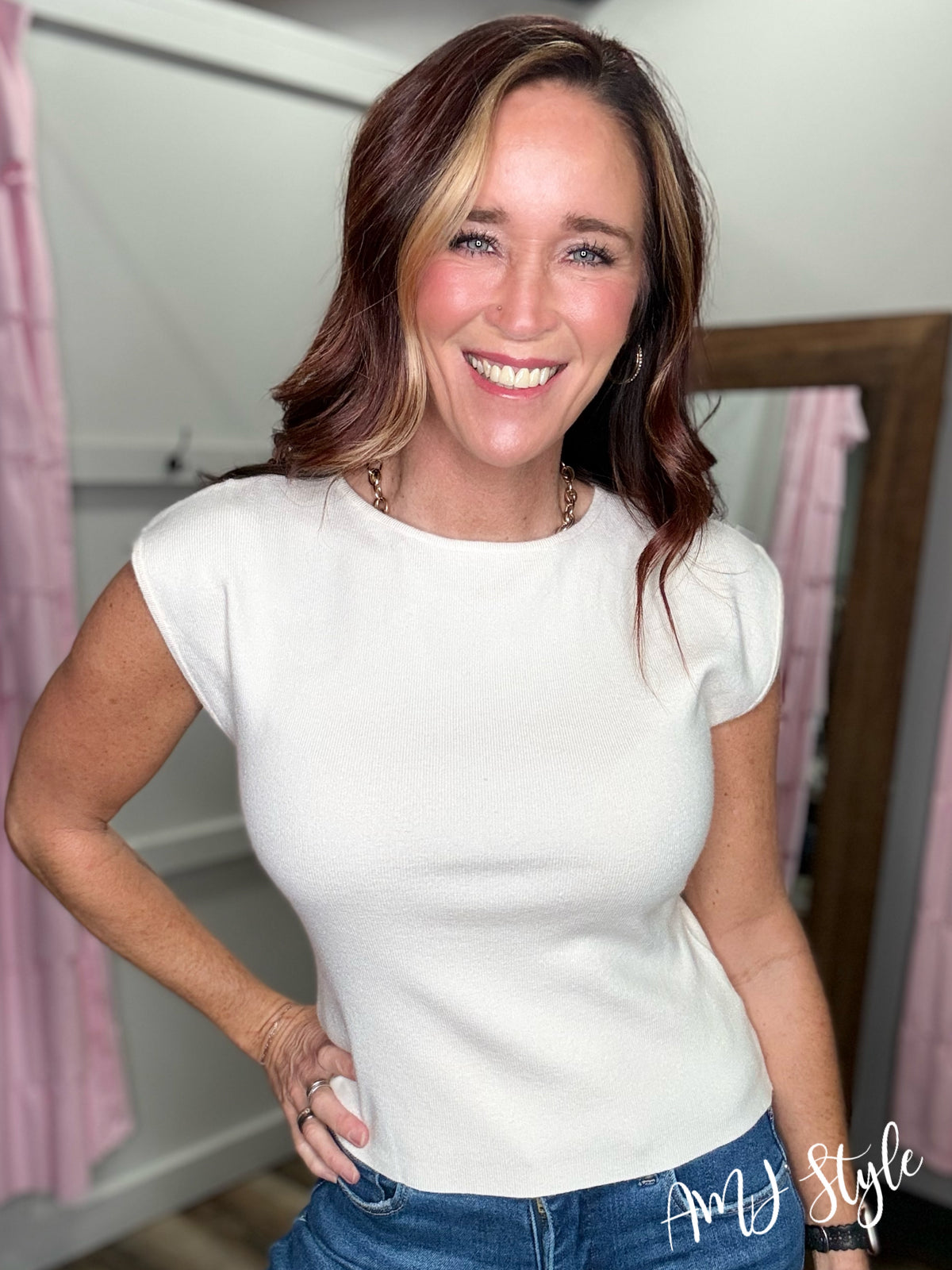 The Elegant Ease Sweater Top