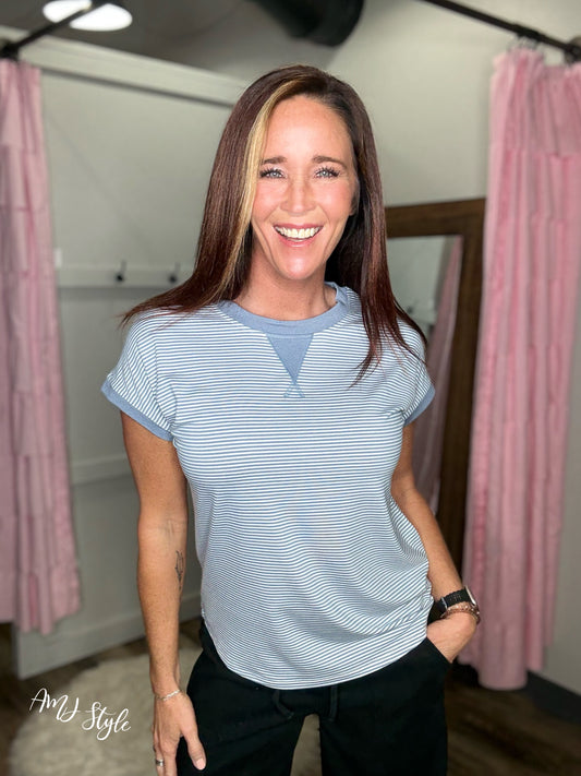 Skyline Stripe Top