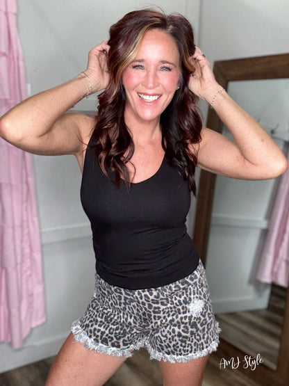 Wild Side Cutoff Denim Shorts