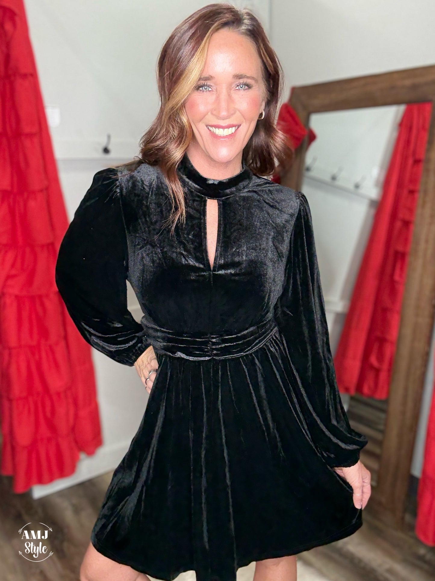 Ravenna Velvet Dress