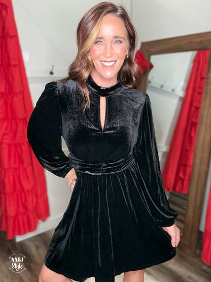 Ravenna Velvet Dress