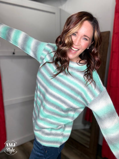 Jade Neapolitan Sweater