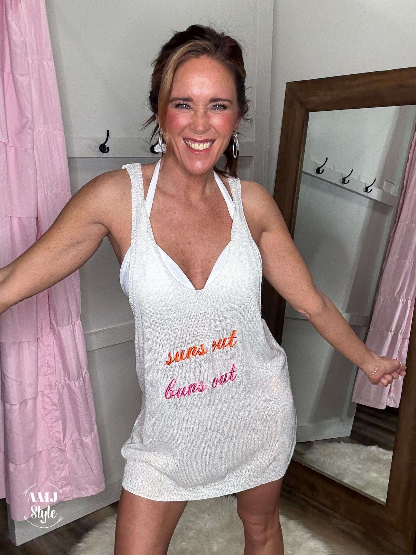 Suns Out Swim Cover Up