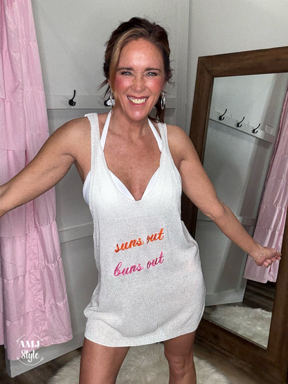 Suns Out Swim Cover Up