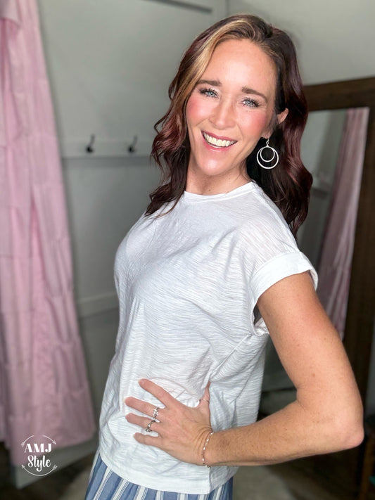 The Serenity Tee - White