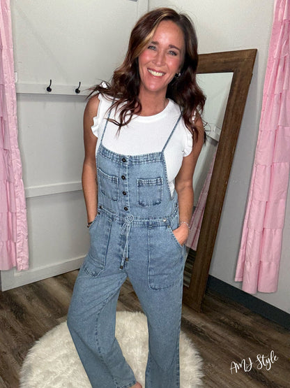 Laidback Denim Jumpsuit
