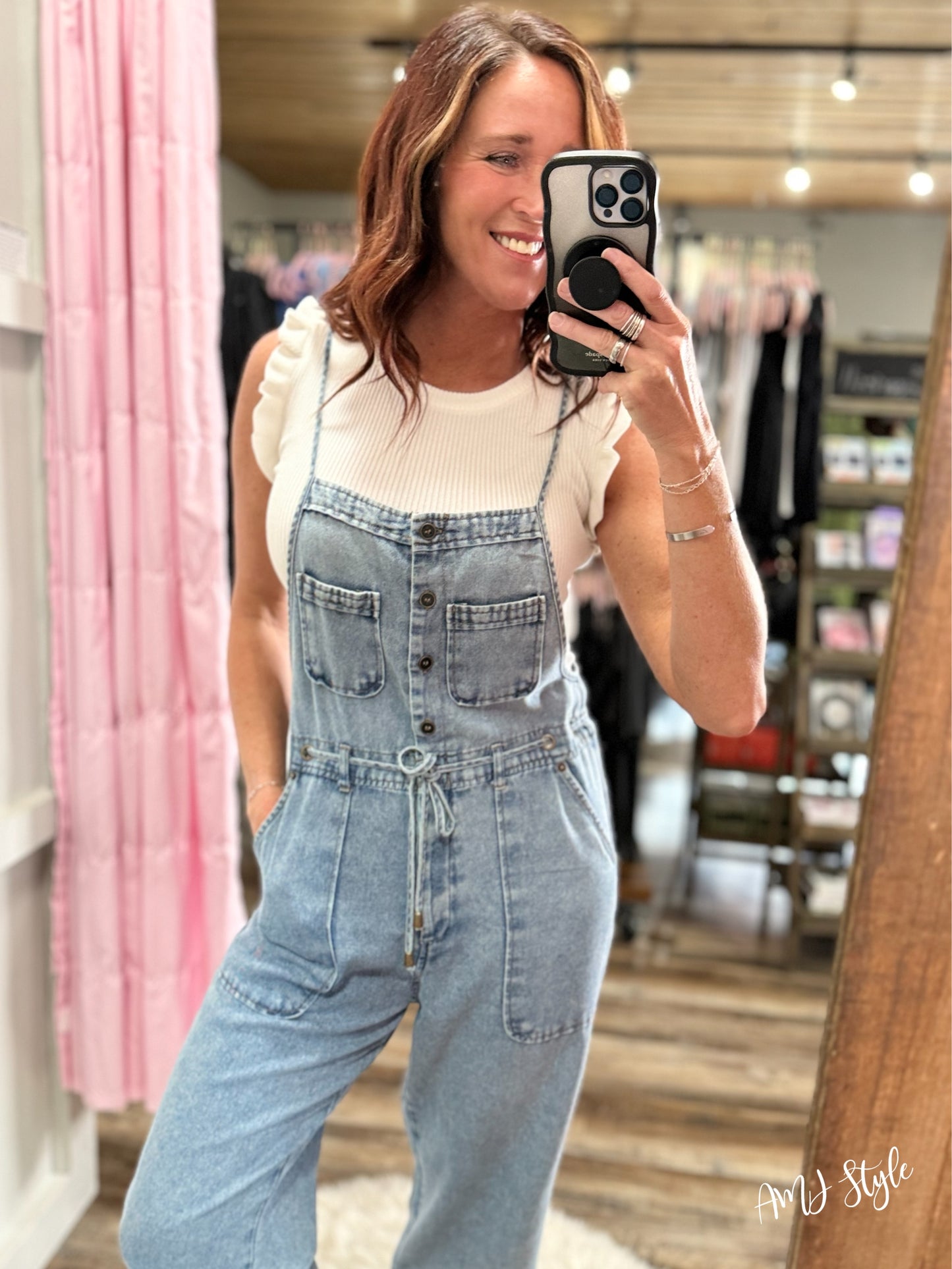 Laidback Denim Jumpsuit