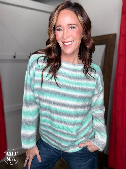 Jade Neapolitan Sweater