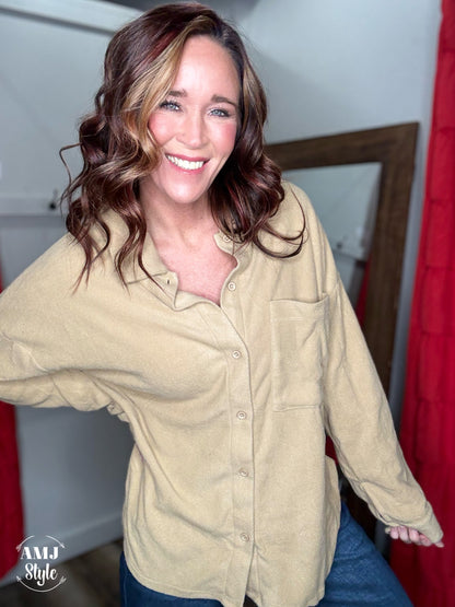 Teddy Bear Button Down