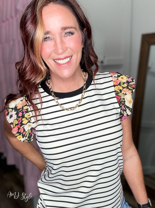 Blossom Ruffle Top
