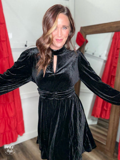 Ravenna Velvet Dress