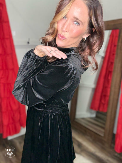 Ravenna Velvet Dress