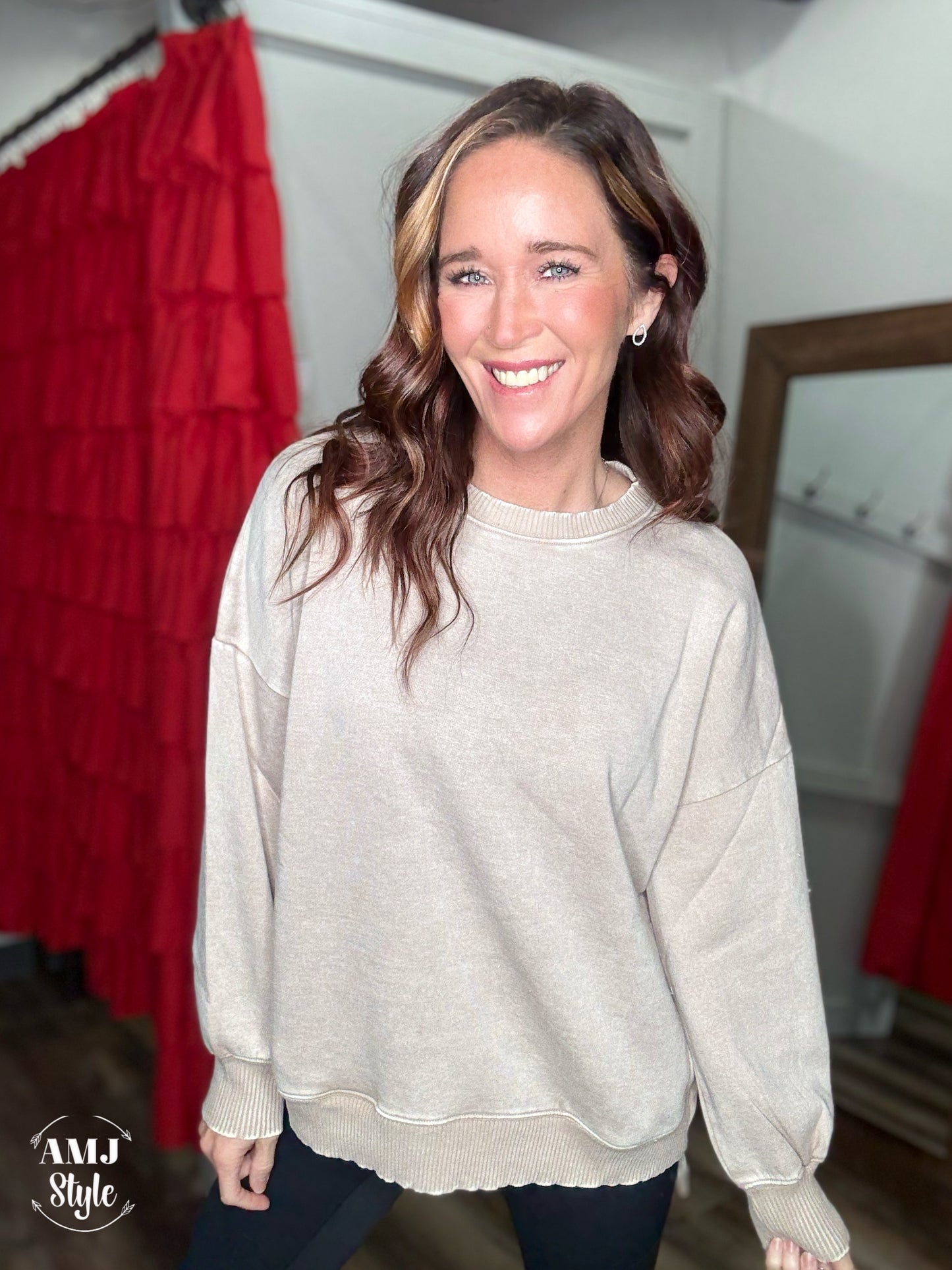 Full of Warmth Pullover - Ash Mocha