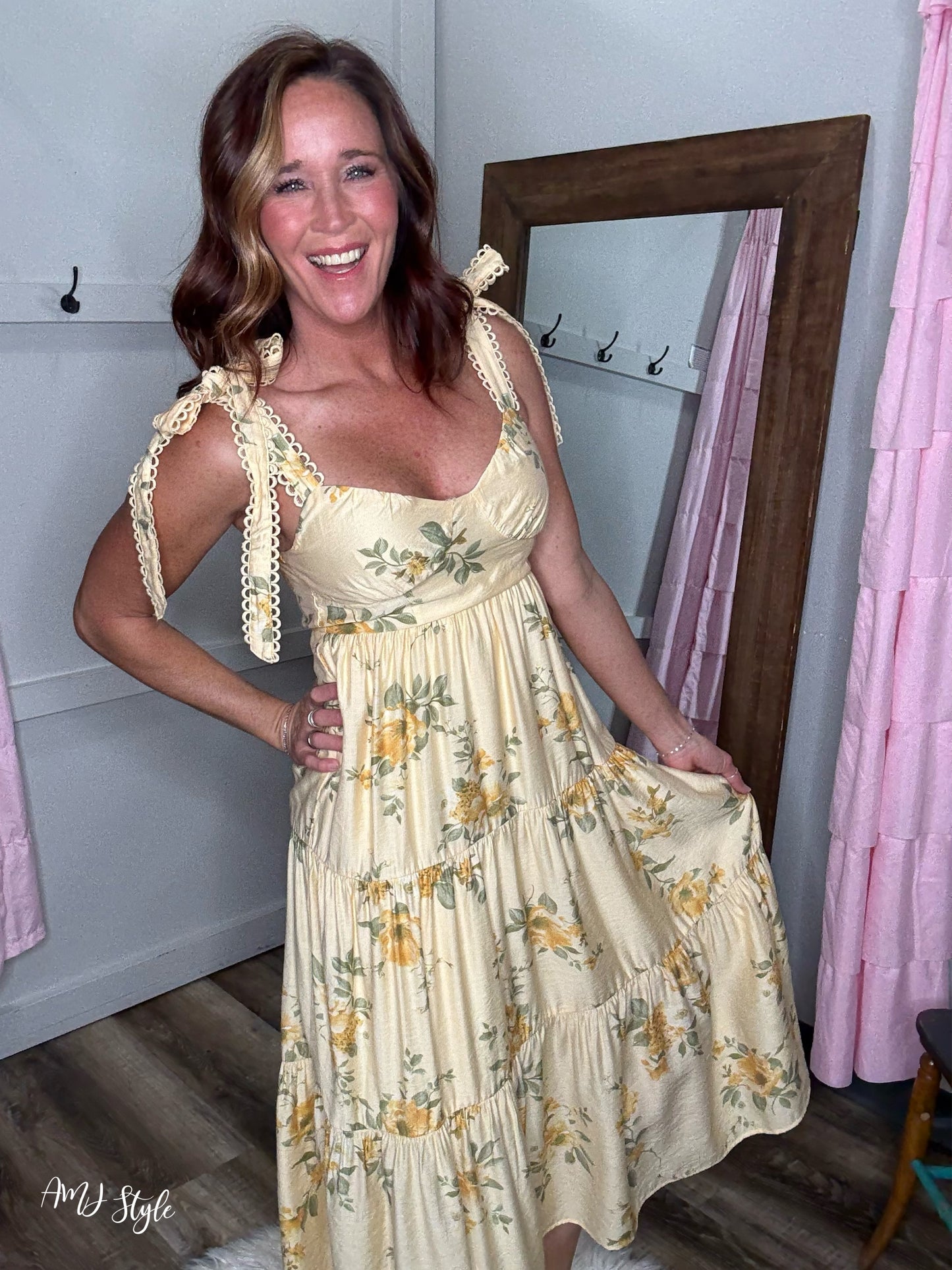 Buttercream Petal Dress