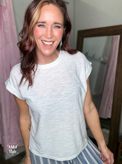 The Serenity Tee - White