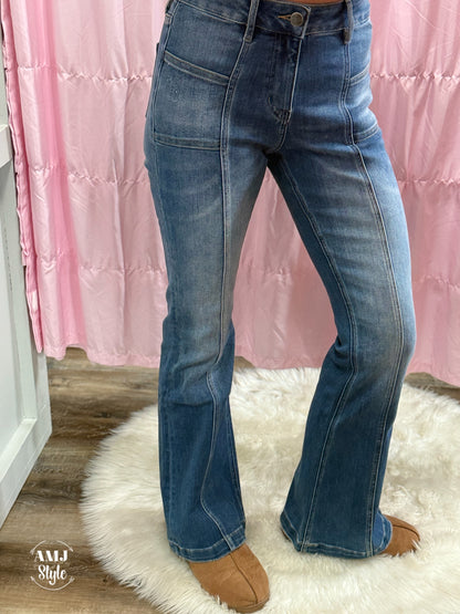 Honey Bell Flare Denim