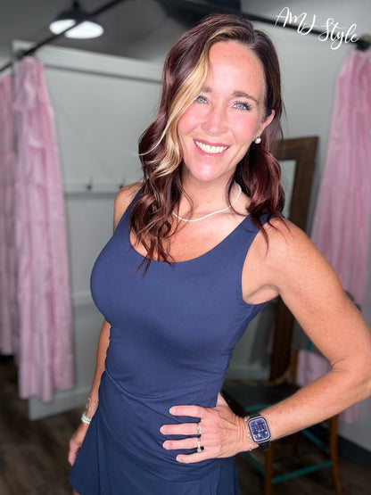 SunKiss Butter Soft Tank - Navy