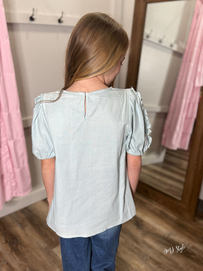 Dex Denim Kiddo Top