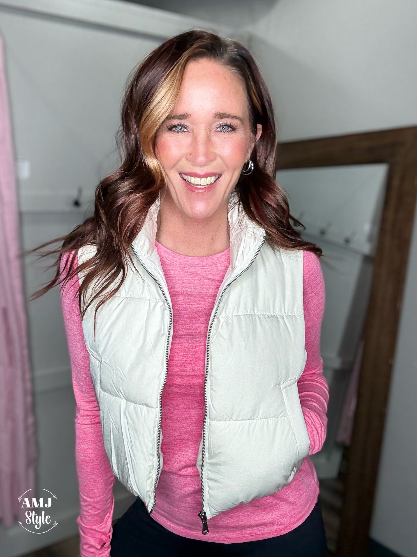 Snow Bunny Crop Vest