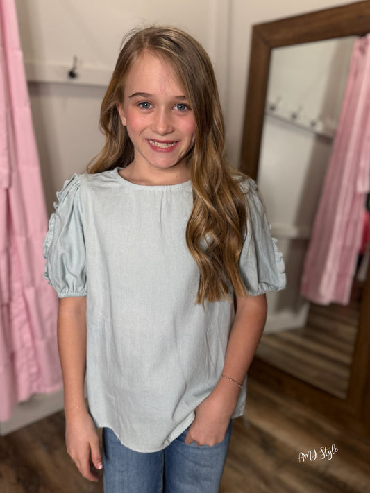 Dex Denim Kiddo Top