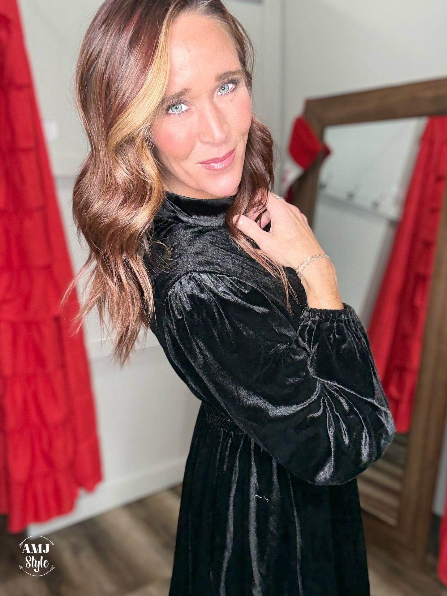 Ravenna Velvet Dress