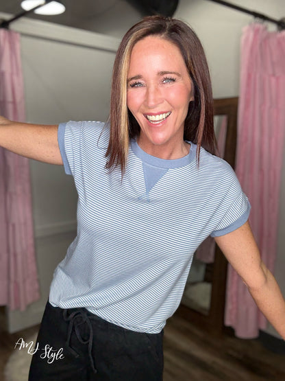 Skyline Stripe Top