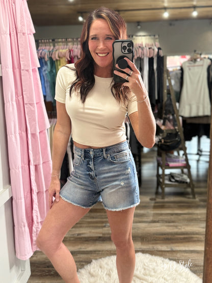 Salt Air Denim Shorts