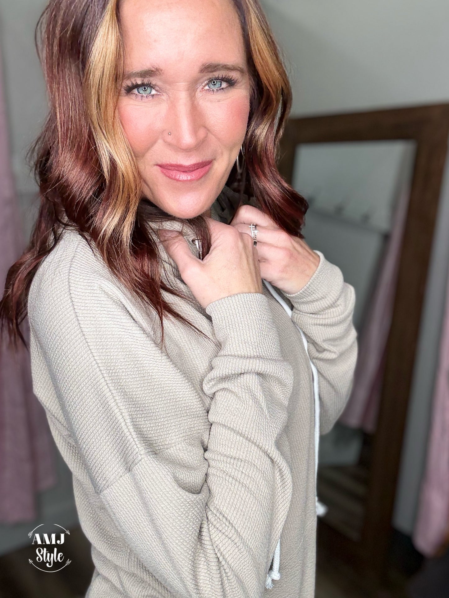 The Kacey Hoodie - Mocha