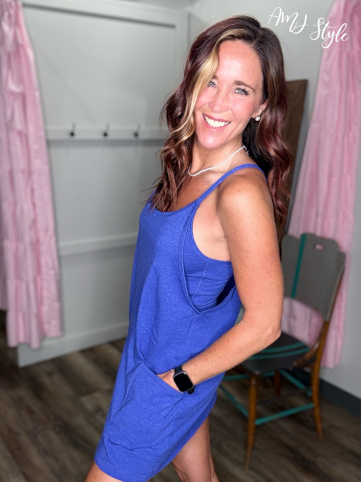 Barefoot Bliss Romper - Blue
