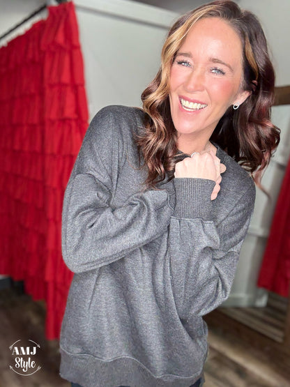 Full of Warmth Pullover - Black