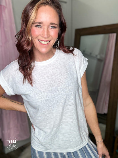 The Serenity Tee - White