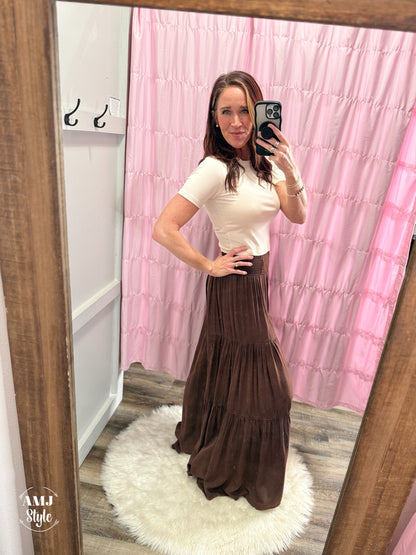 Wanderlust Wide Leg Pants - Chocolate