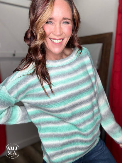 Jade Neapolitan Sweater