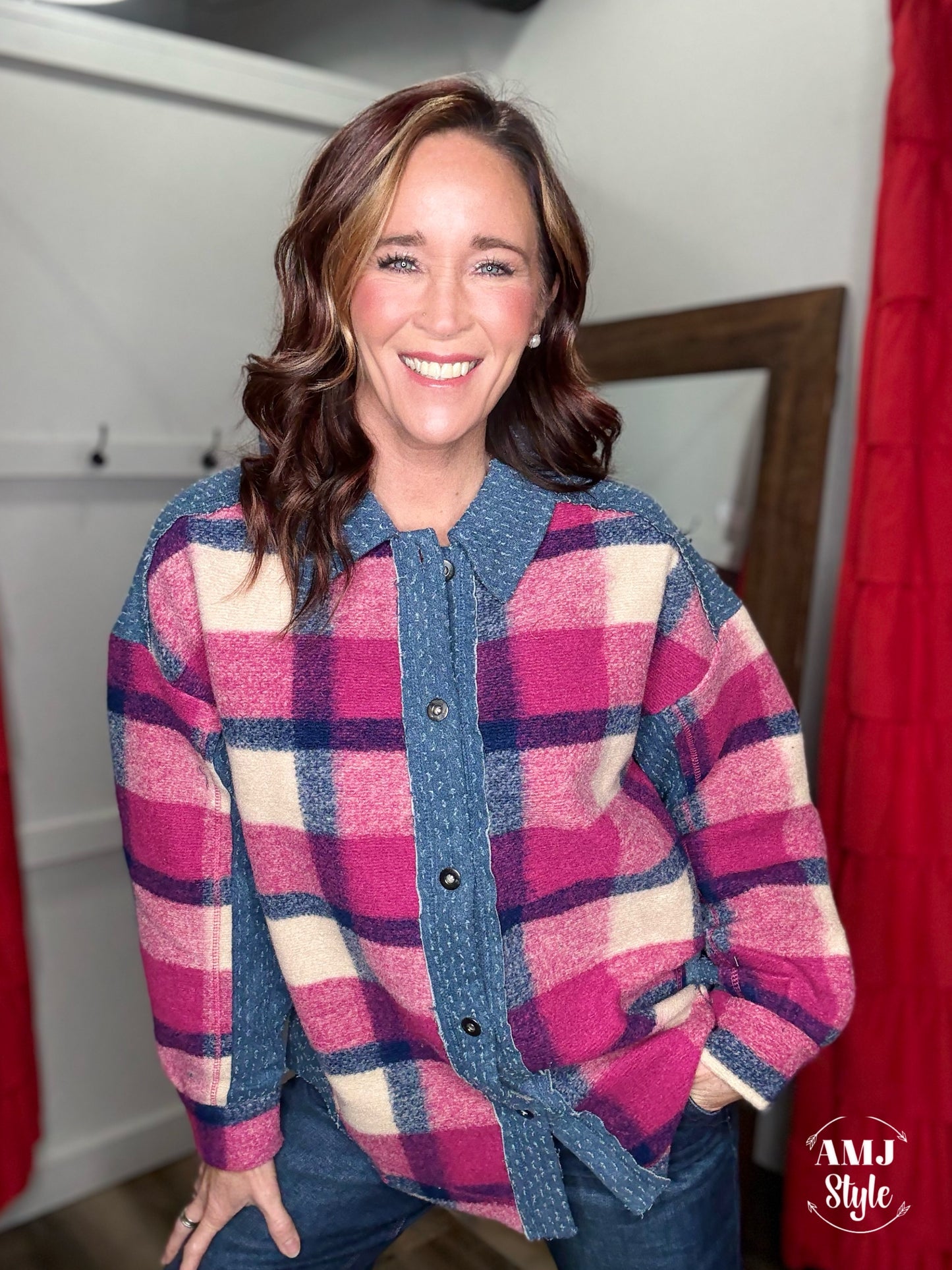 Cammie Plaid Shacket