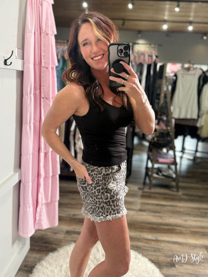 Wild Side Cutoff Denim Shorts