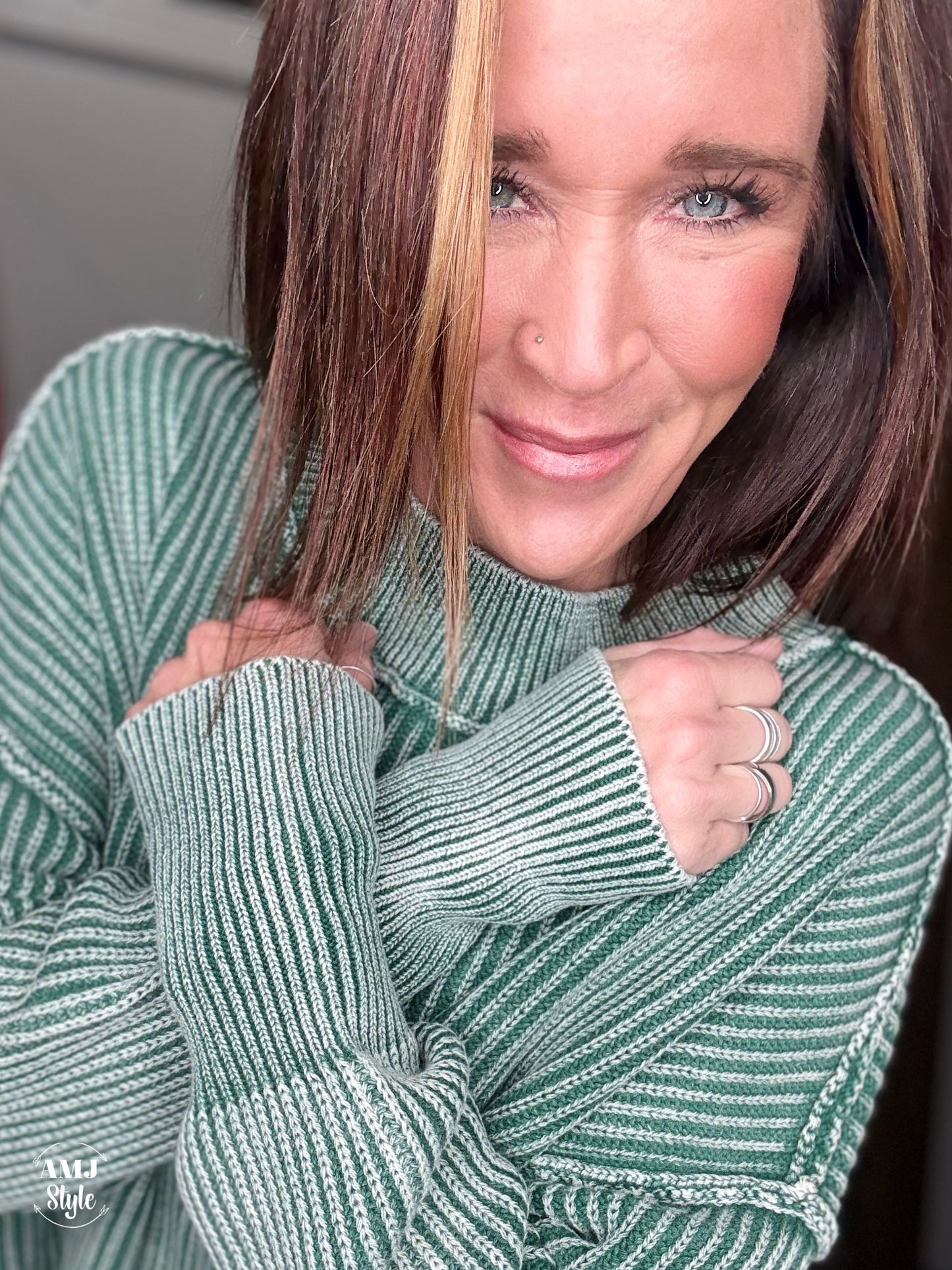 The Lodge Sweater - Dark Green