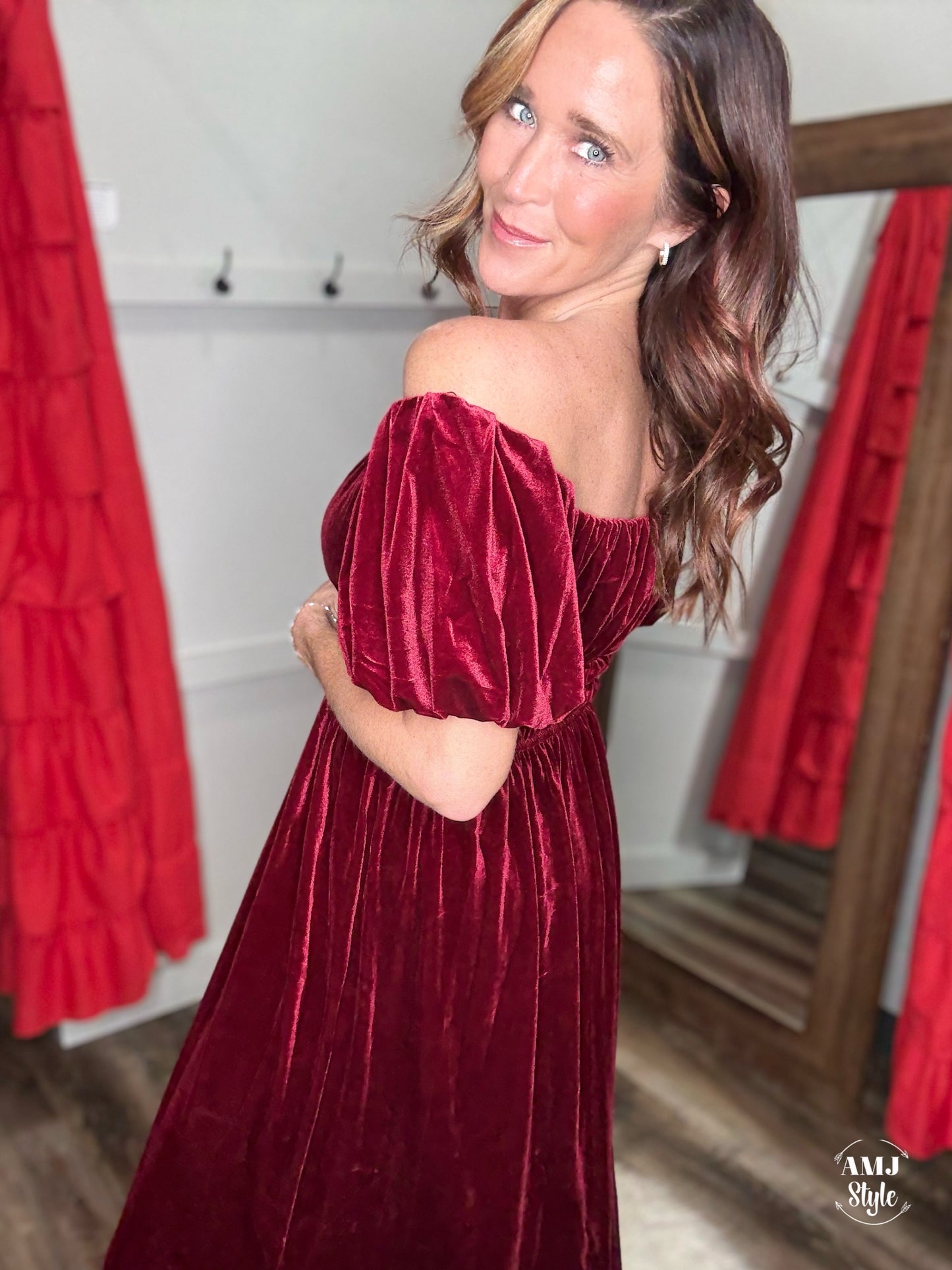 Theodora Velvet Dress