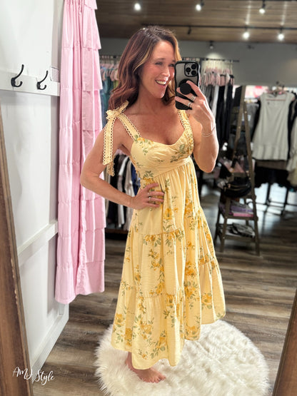 Buttercream Petal Dress