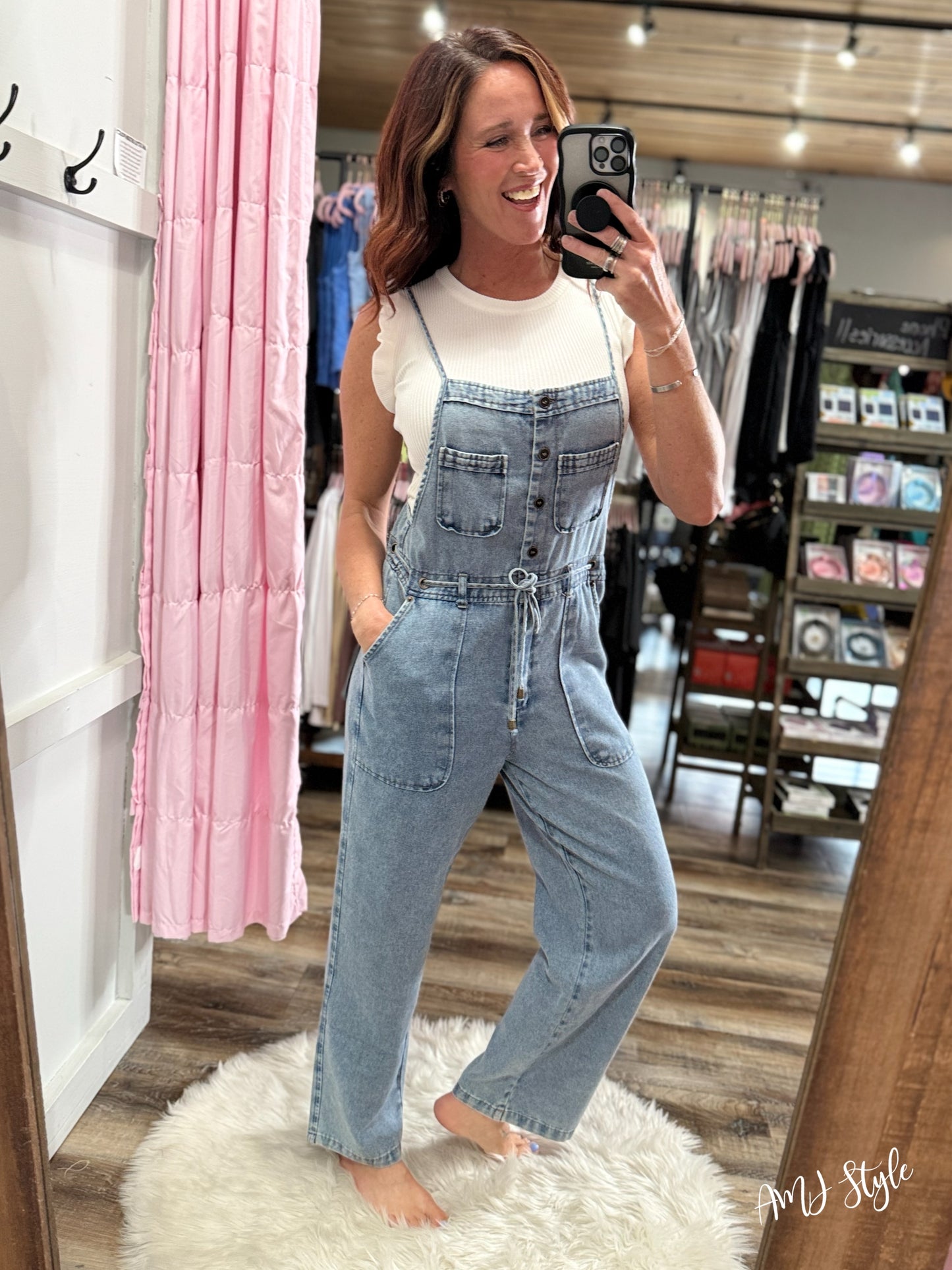 Laidback Denim Jumpsuit