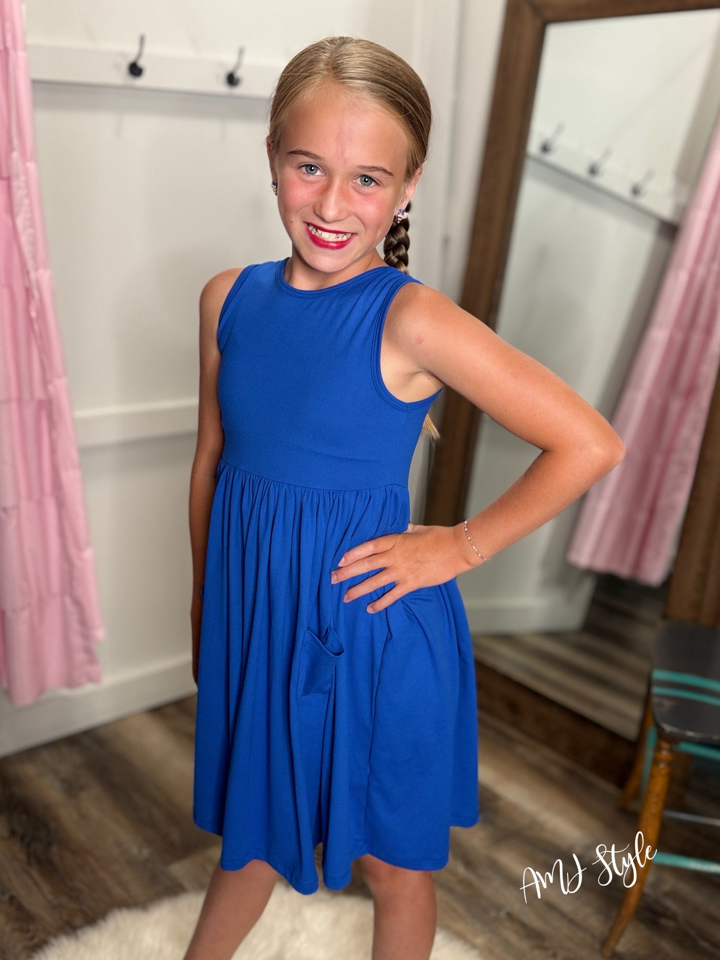 Royal Twirl Kiddo Dress