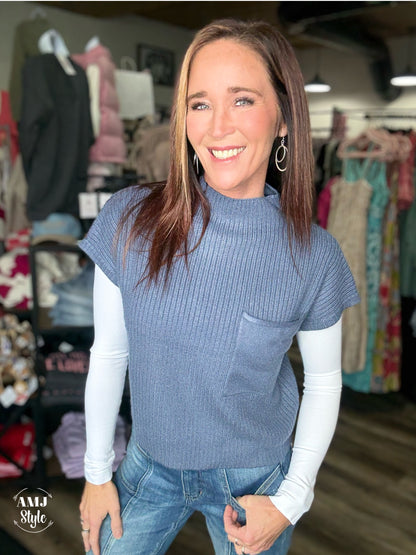 Indigo Sky Sweater
