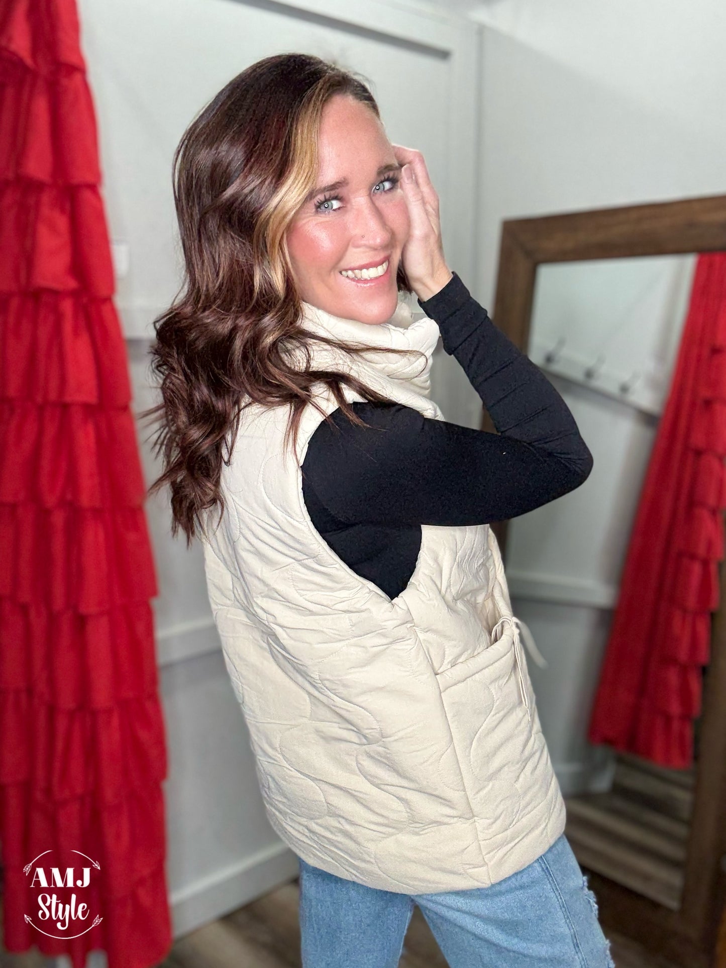 Sunday Shore Quilted Vest