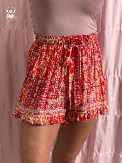 Bali Bliss Linen Shorts