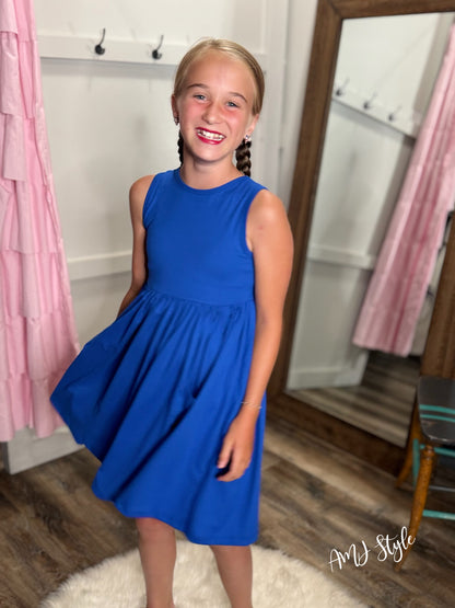 Royal Twirl Kiddo Dress