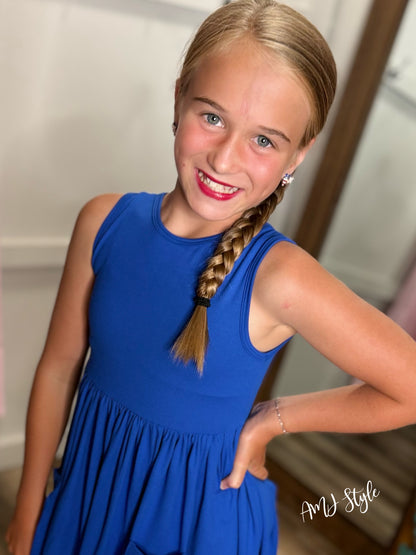 Royal Twirl Kiddo Dress