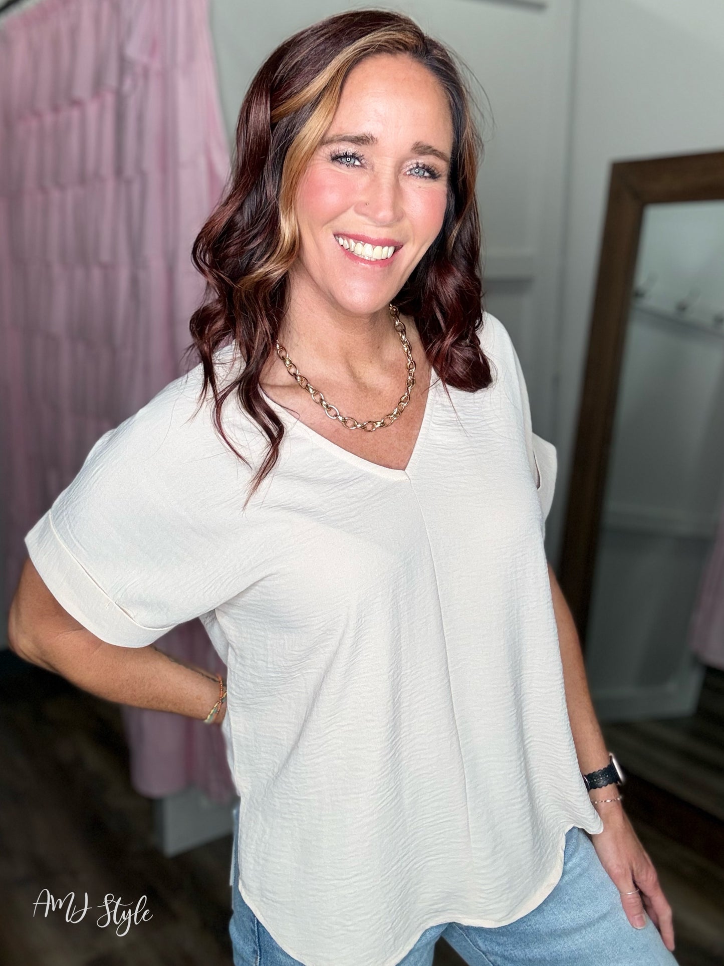 Almond Kiss Blouse