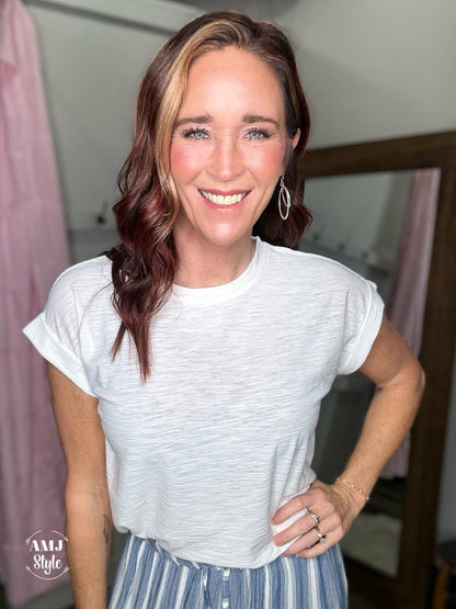 The Serenity Tee - White