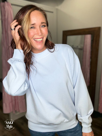 Vivid Breeze Pullover - Frost