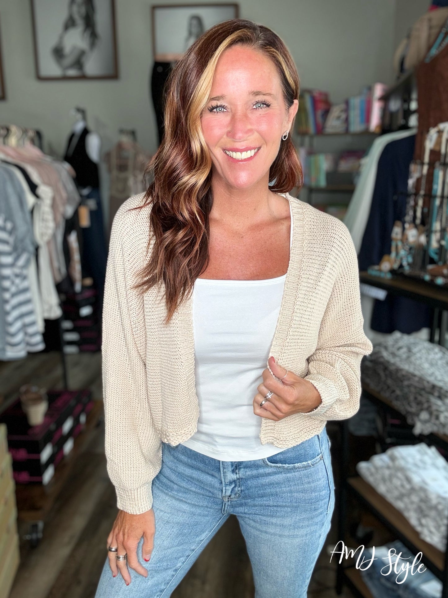 The Weekend Wrap Cardi - Ivory